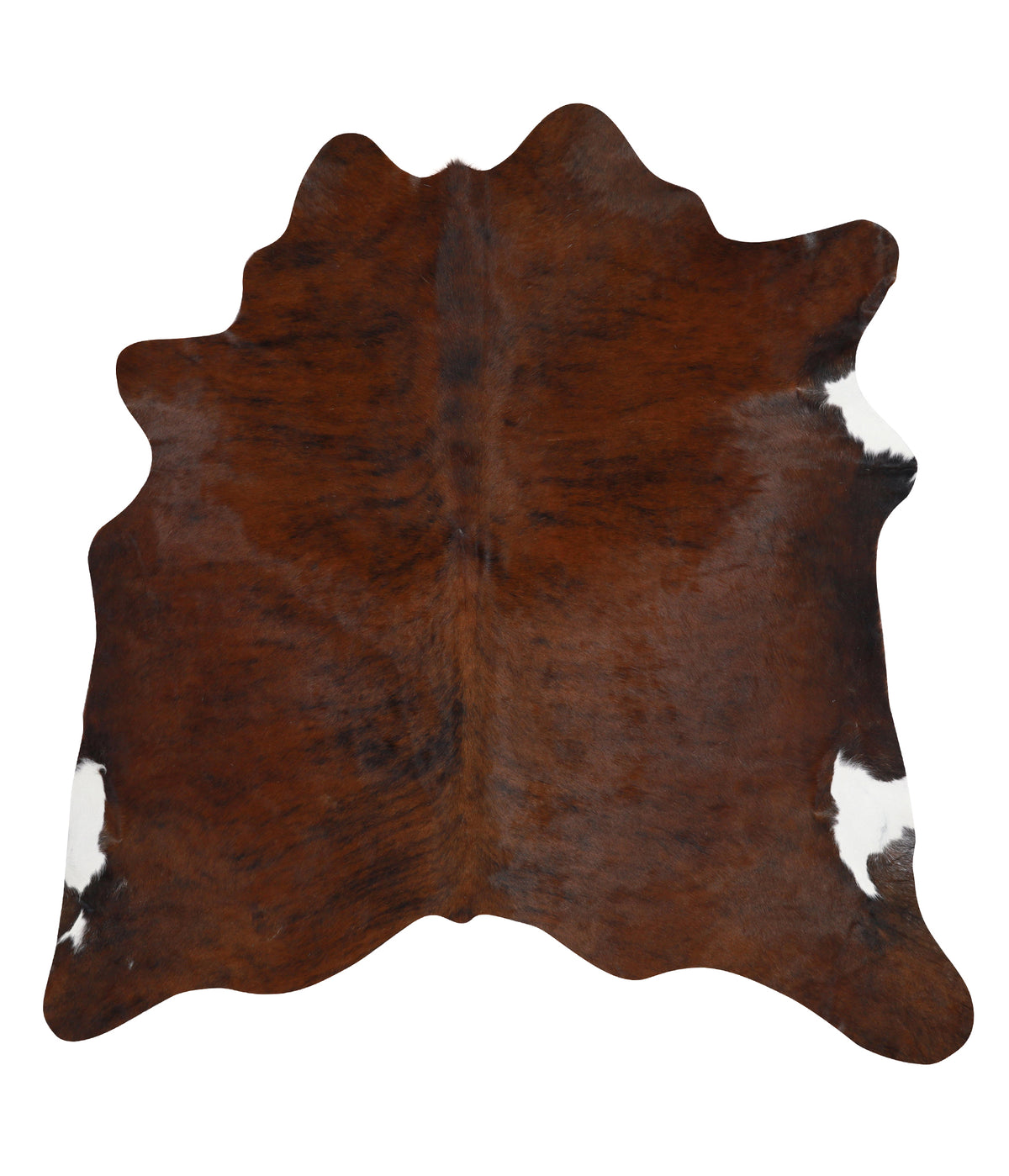 Dark Brindle Cowhide Rug #27372