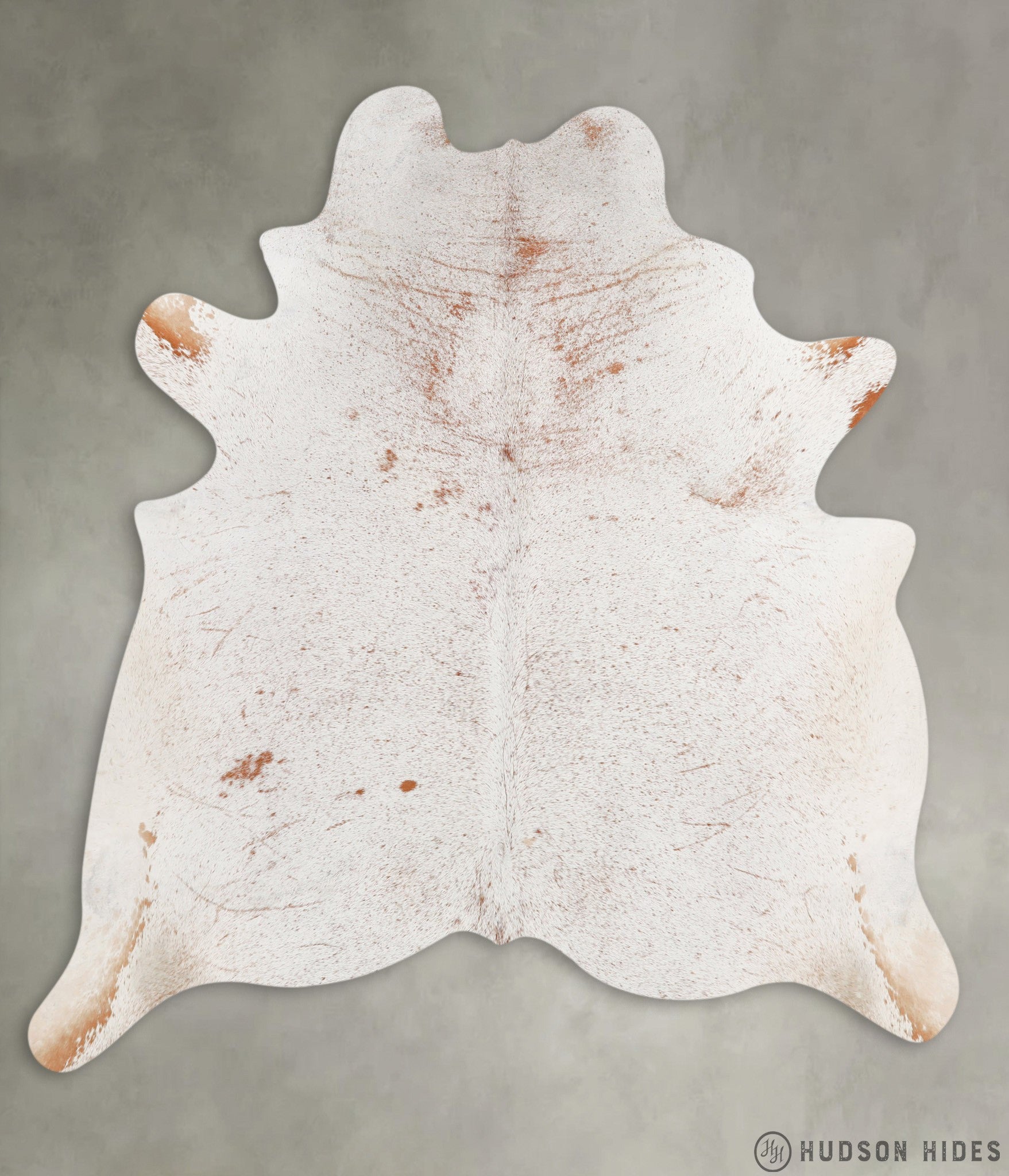 Salt and Pepper Brown X-Large Cowhide Rug #27539