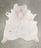 Salt and Pepper Brown X-Large Brazilian Cowhide Rug 7'0