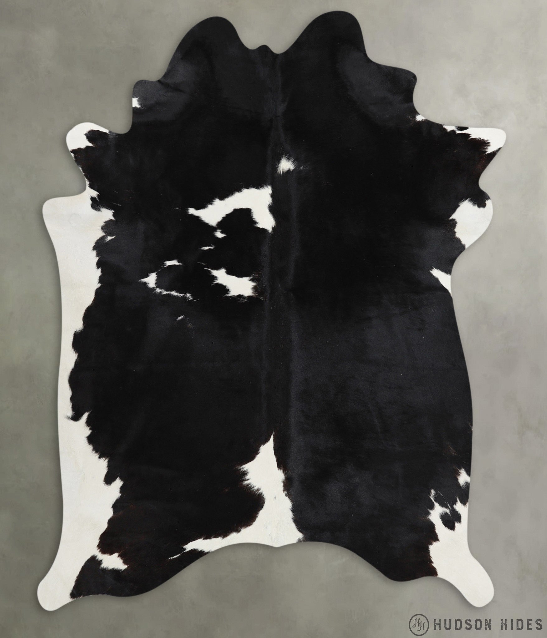 Black and White X-Large Cowhide Rug #27984