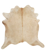 Champagne XX-Large Brazilian Cowhide Rug 7'1"H x 7'1"W #28166 by Hudson Hides