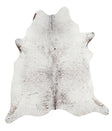 Salt and Pepper Black XX-Large Brazilian Cowhide Rug 7'9"H x 7'0"W #28237 by Hudson Hides