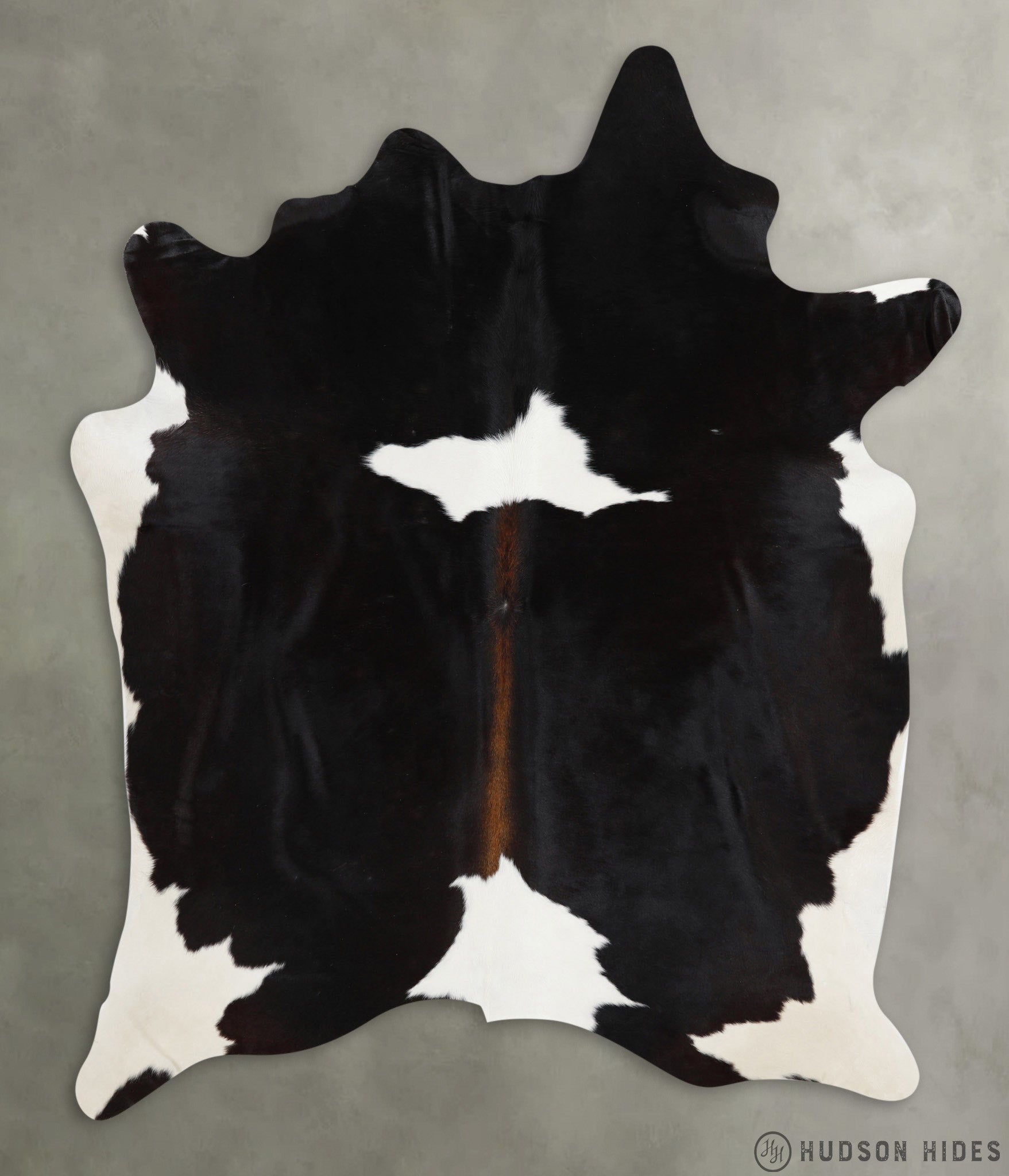Black and White XX-Large Cowhide Rug #28365