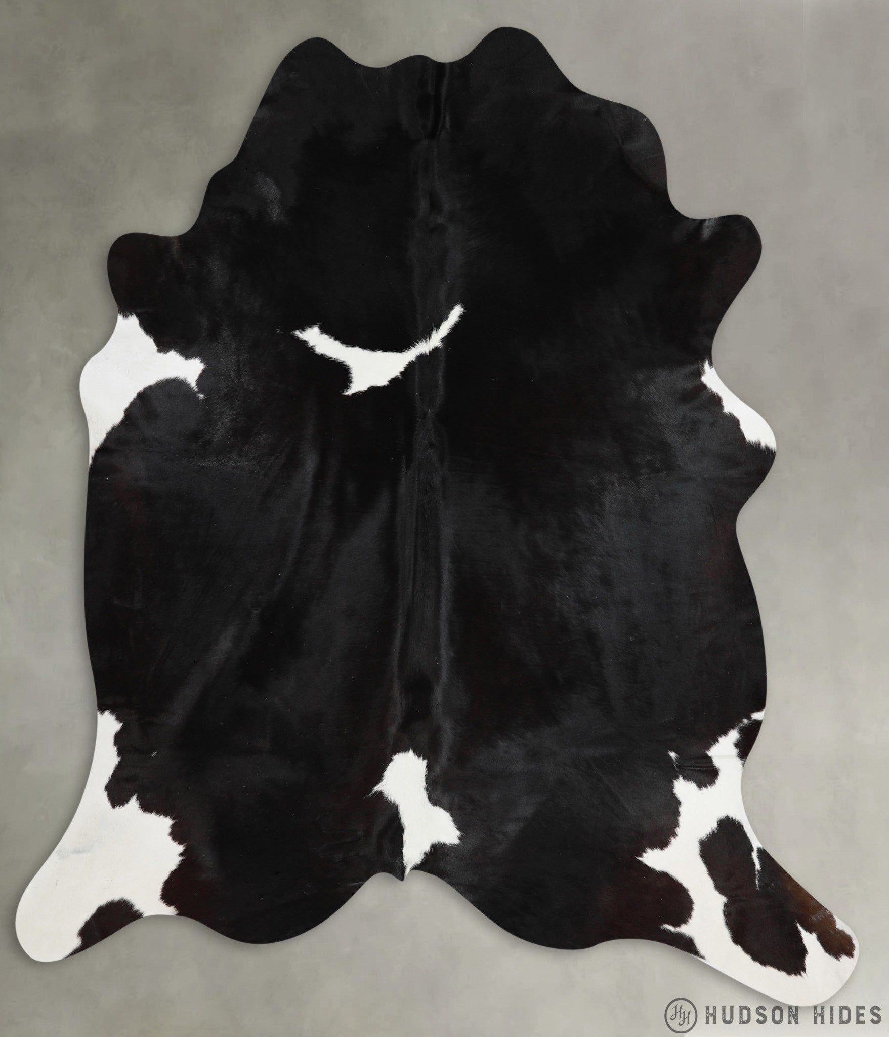Black and White XX-Large Cowhide Rug #28482