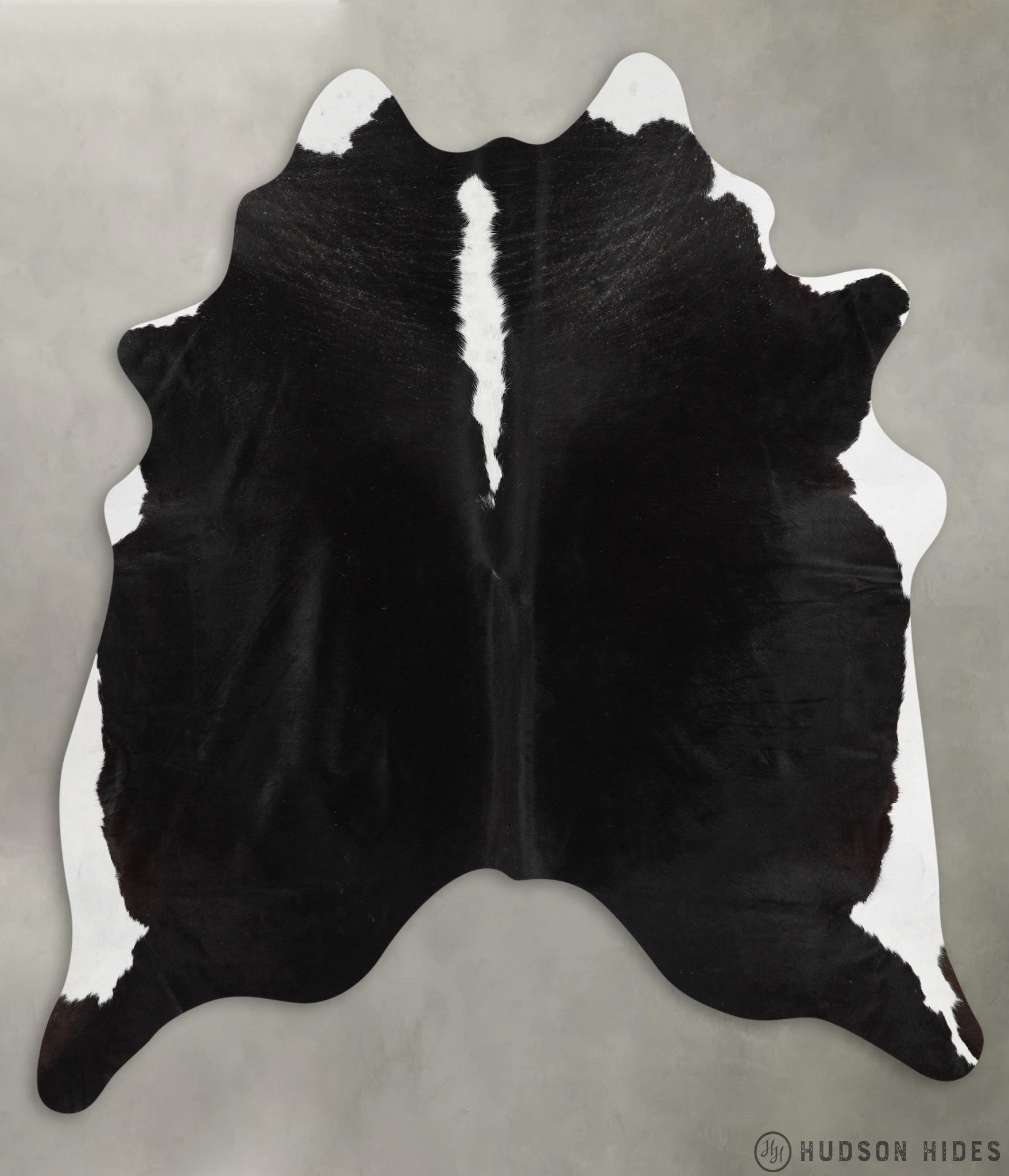 Black and White X-Large Cowhide Rug #28746
