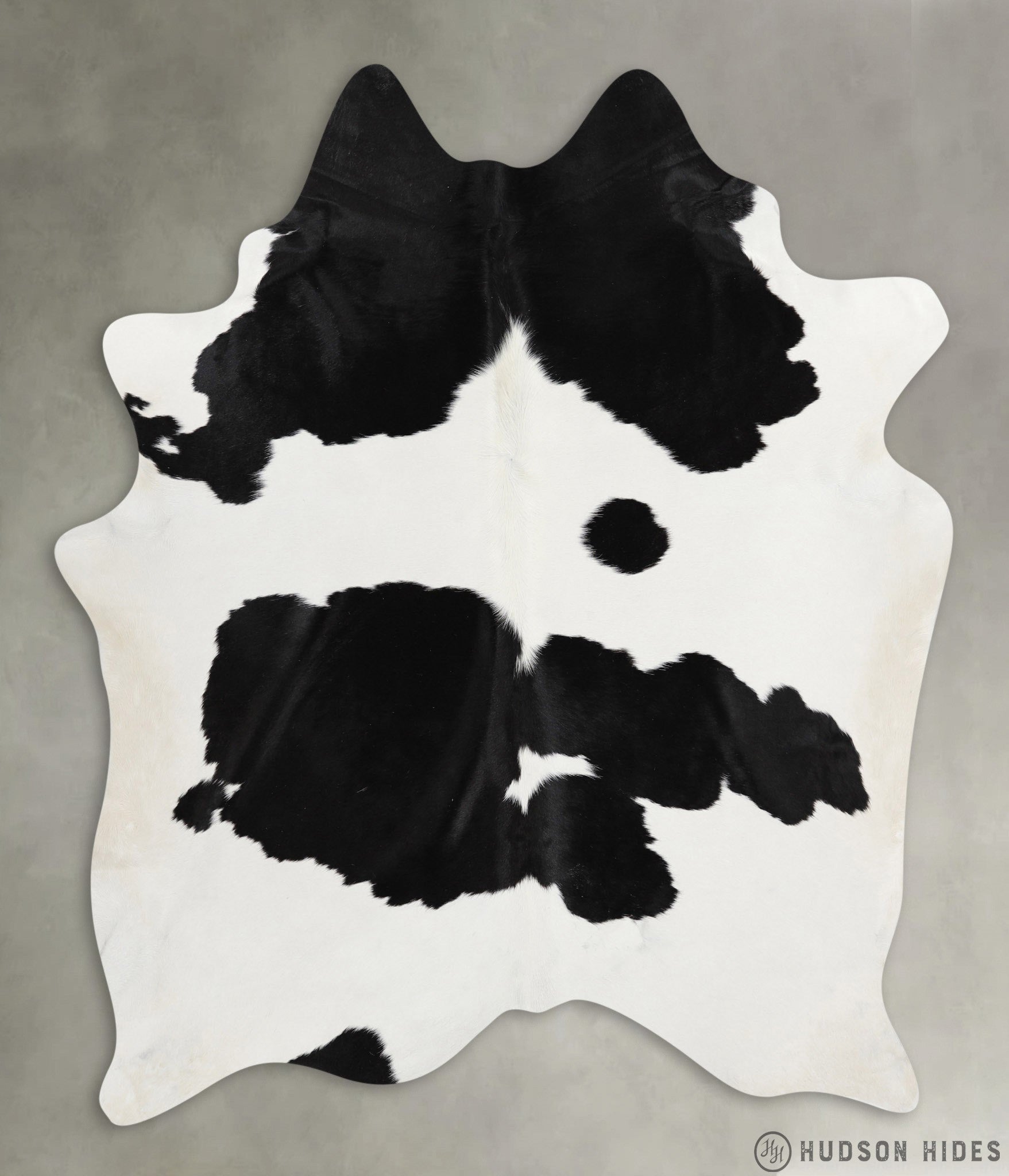 Black and White X-Large Cowhide Rug #29023