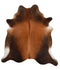 Warm Caramel X-Large Brazilian Cowhide Rug 6'10