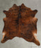 Dark Brindle X-Large Brazilian Cowhide Rug 6'11
