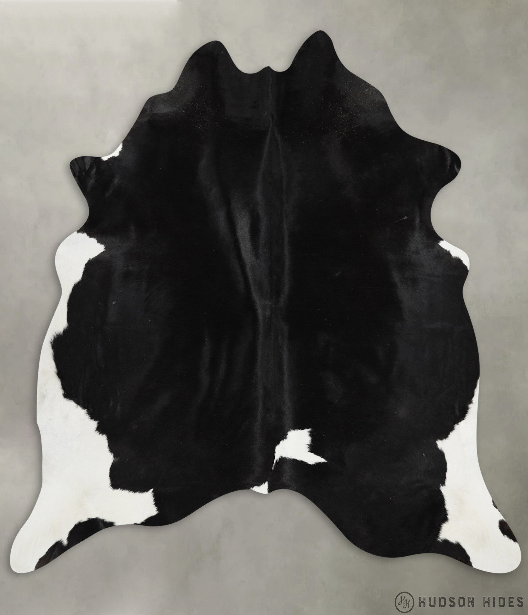 Black and White XX-Large Cowhide Rug #29826