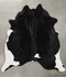 Black and White XX-Large Brazilian Cowhide Rug 7'8