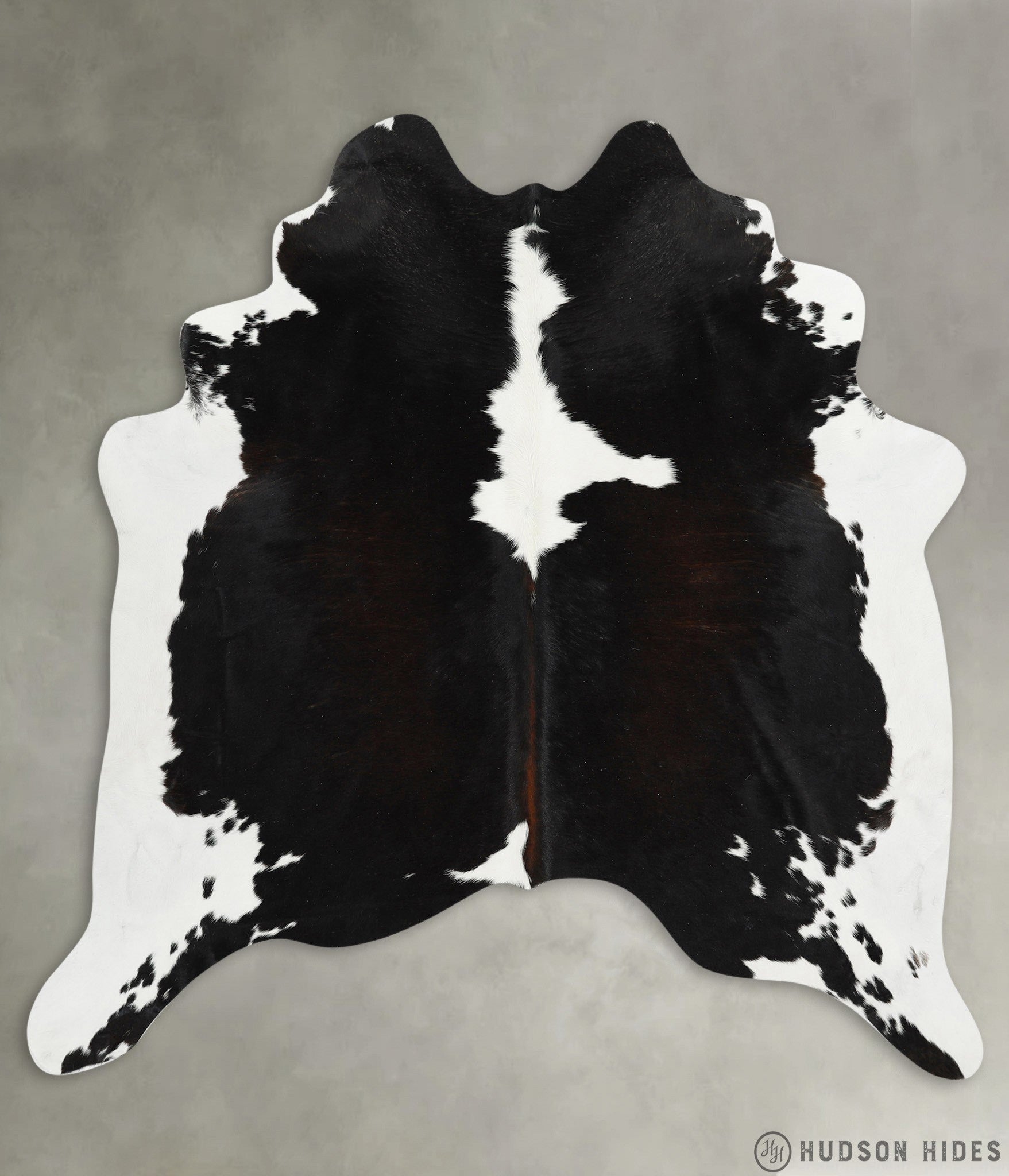 Black and White X-Large Cowhide Rug #29874