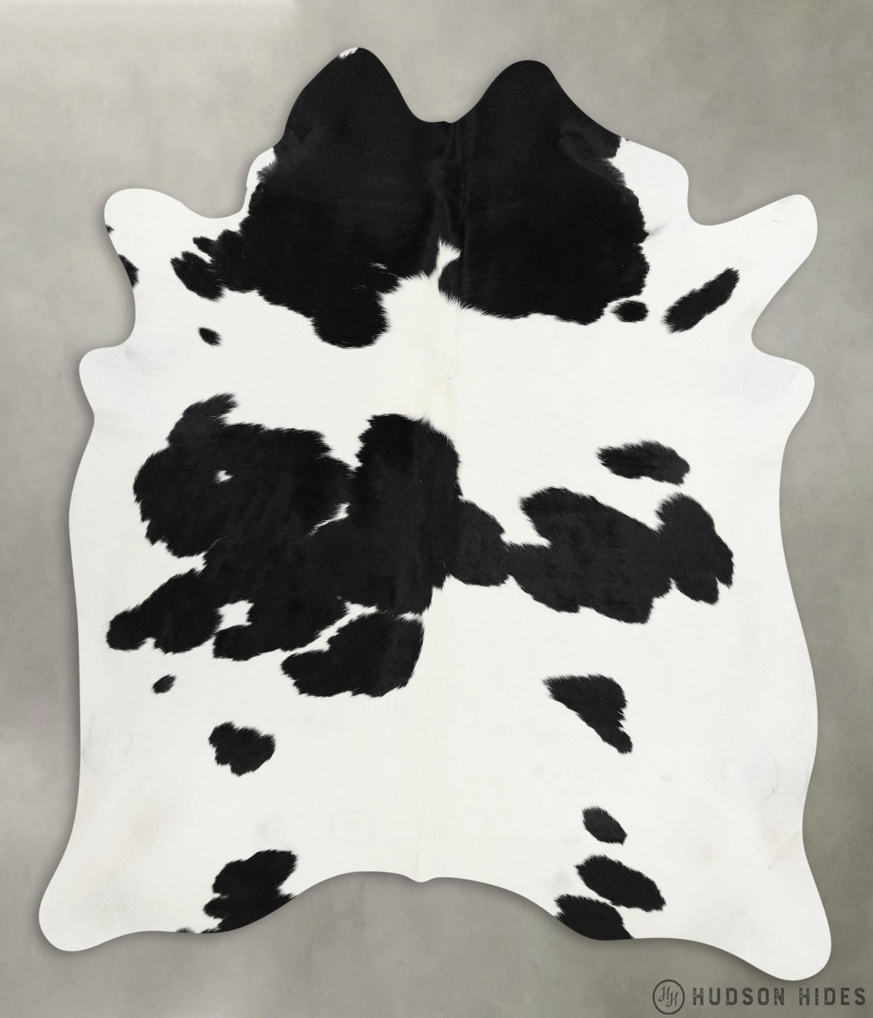 Black and White X-Large Cowhide Rug #29884
