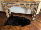 Black New Zealand Sheepskin 2' x 3' by Hudson Hides
