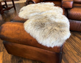Dark Beige New Zealand Sheepskin 2' x 3' by Hudson Hides