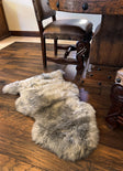 Dark Beige New Zealand Sheepskin 2' x 3' by Hudson Hides