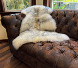 Gray Mist New Zealand Sheepskin 2' x 3' by Hudson Hides