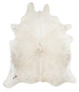 Medium Grey X-Large Brazilian Cowhide Rug 7'4"H x 6'2"W #31352 by Hudson Hides