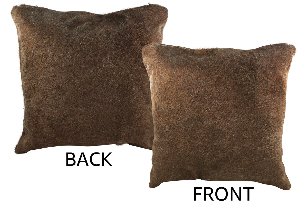 Taupe Cowhide Pillow #33734