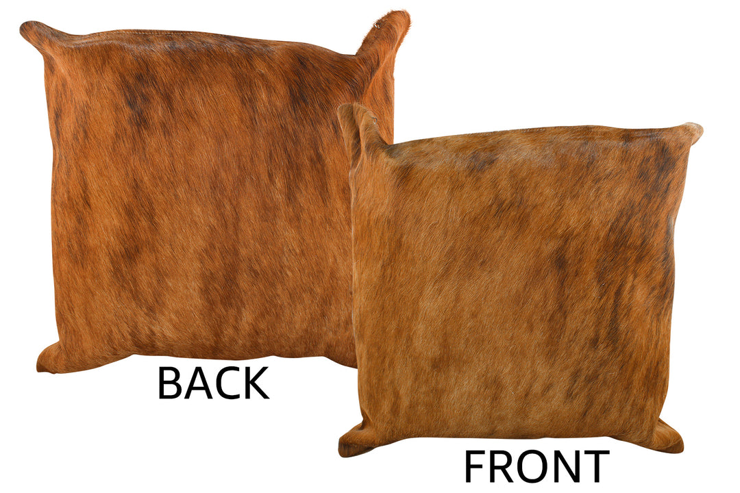 Medium Brindle Cowhide Pillow 20x20 #34196 by Hudson Hides