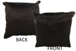 Solid Black Cowhide Pillow 20x20 #34238 by Hudson Hides