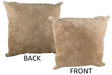 Taupe Cowhide Pillow 20x20 #34315 by Hudson Hides
