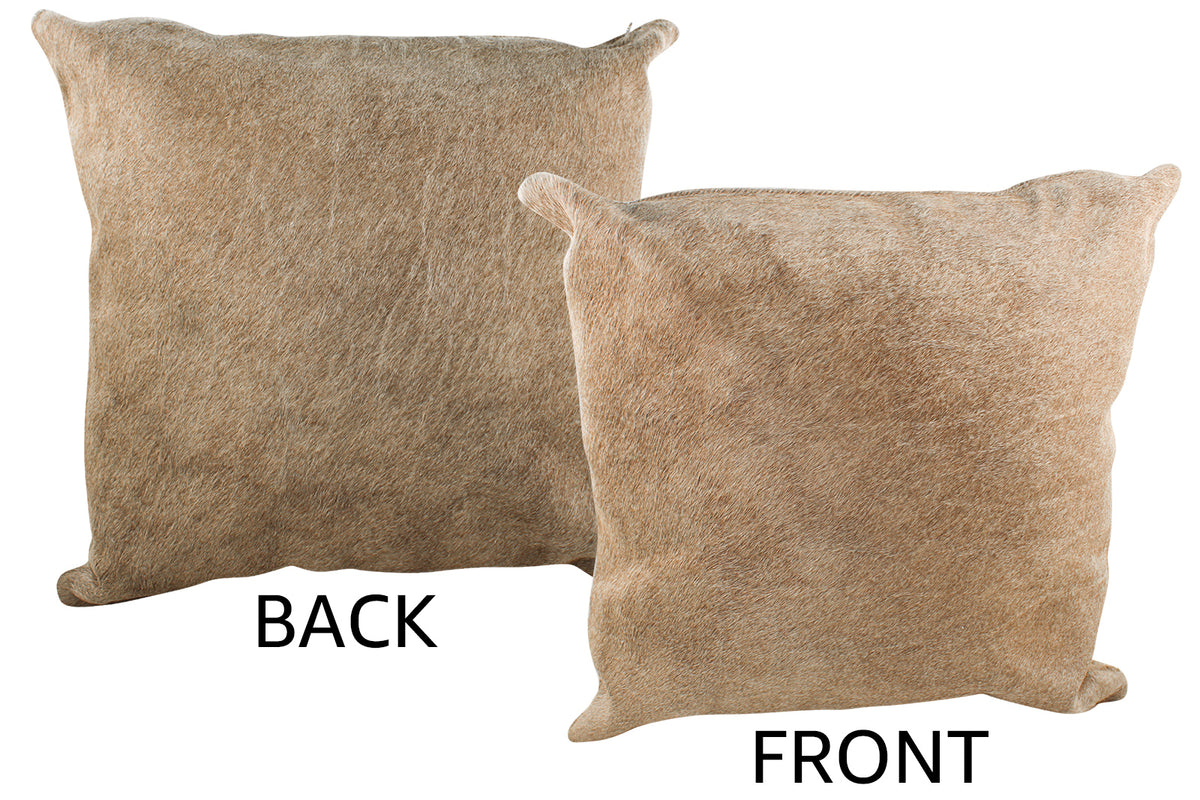 Taupe Cowhide Pillow #34315
