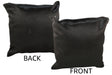 Solid Black Cowhide Pillow 20x20 #34401 by Hudson Hides