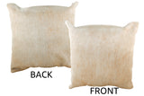 Champagne Cowhide Pillow 20x20 #34461 by Hudson Hides