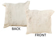 Grey Cowhide Pillow 16x16 #34510 by Hudson Hides