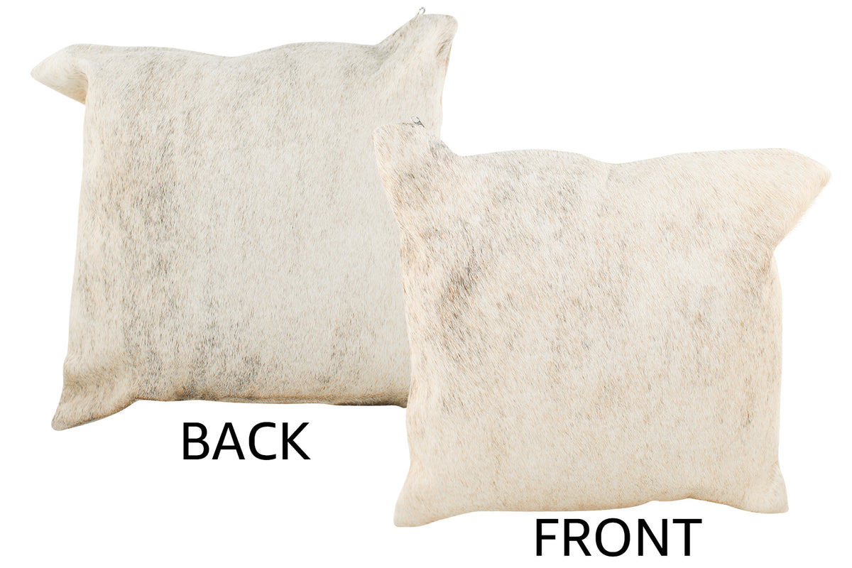Grey Cowhide Pillow #34510