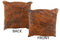 Medium Brindle Cowhide Pillow 16x16 #34693 by Hudson Hides