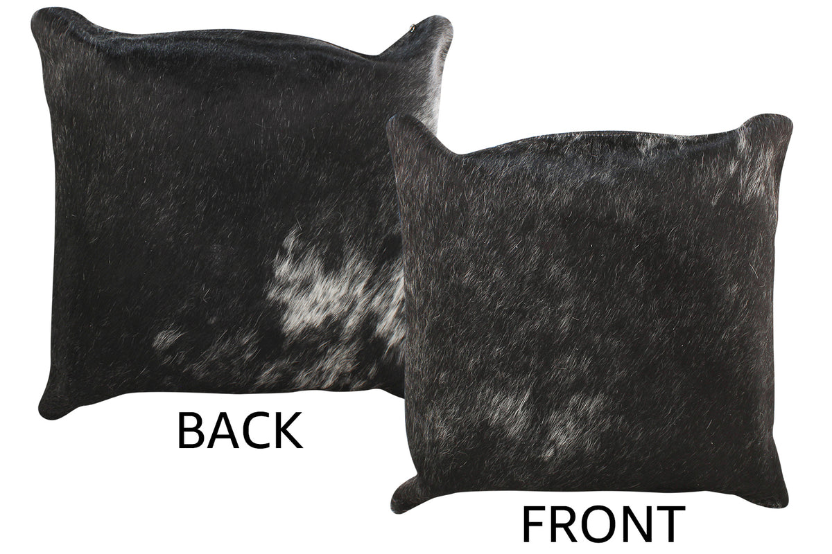 Black and White Cowhide Pillow #34749