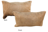 Caramel Cowhide Pillow 12x22 #35285 by Hudson Hides