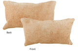 Beige Cowhide Pillow 12x22 #35304 by Hudson Hides