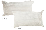 Grey Cowhide Pillow 12x22 #35376 by Hudson Hides