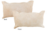Beige Cowhide Pillow 12x22 #35466 by Hudson Hides