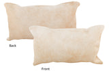 Beige Cowhide Pillow 12x22 #35476 by Hudson Hides
