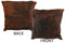 Medium Brindle Cowhide Pillow 16x16 #36494 by Hudson Hides