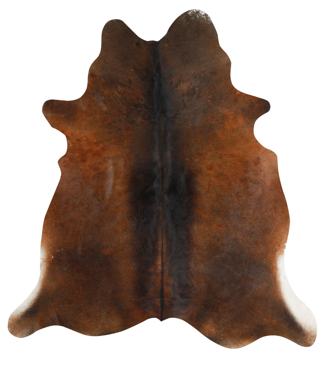 Warm Caramel XX-Large Brazilian Cowhide Rug 7'7"H x 6'10"W #38441 by H