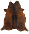 Warm Caramel XX-Large Brazilian Cowhide Rug 7'7