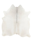 Light Grey X-Large Brazilian Cowhide Rug 7'1"H x 6'6"W #38621 by Hudson Hides