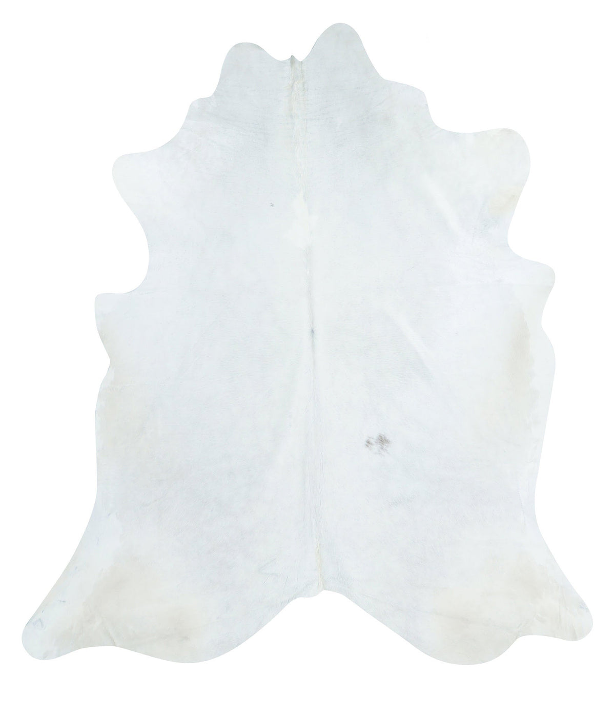 Solid White Cowhide Rug #39095