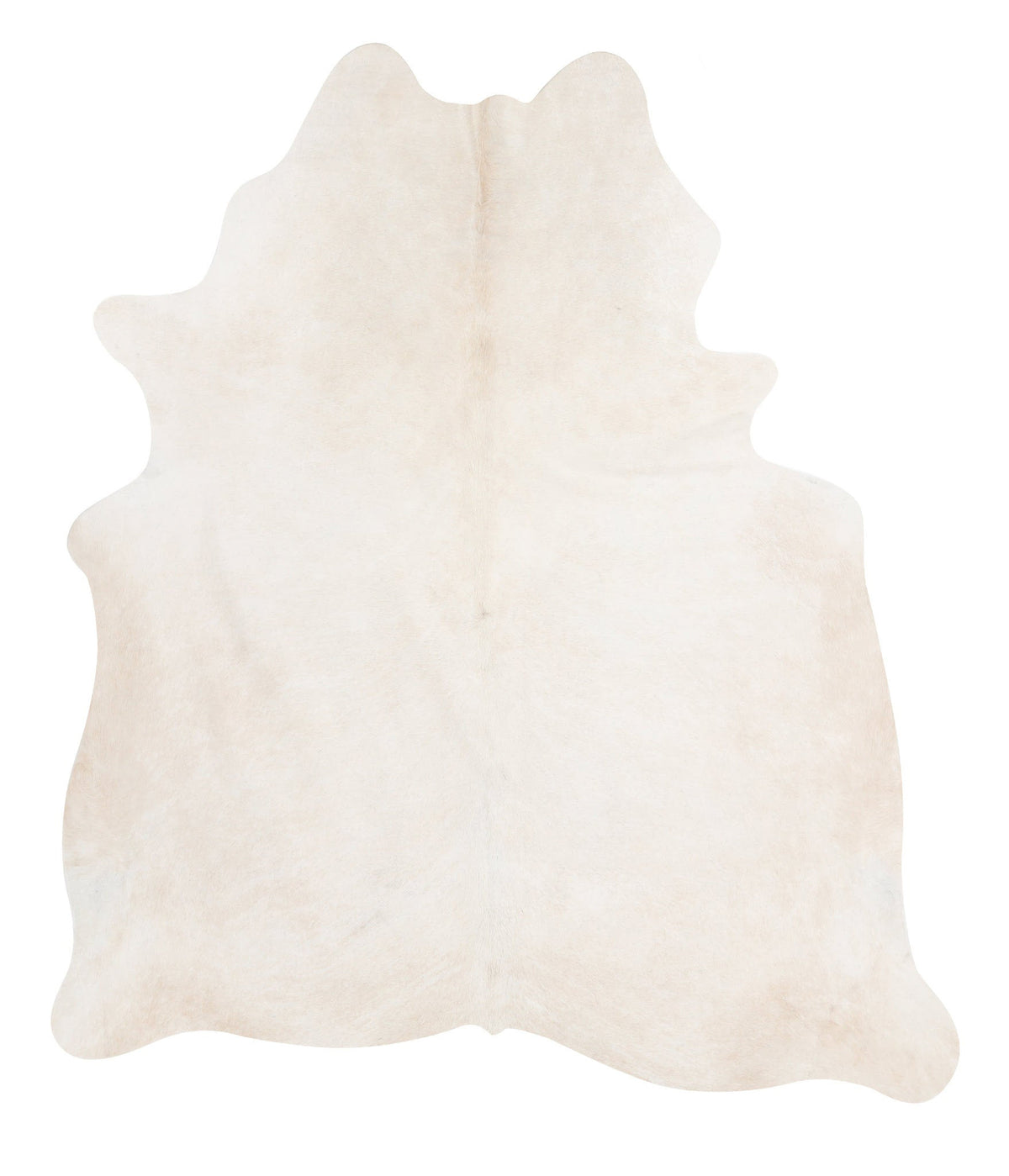 Solid White Cowhide Rug #39416