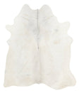 Light Grey X-Large Brazilian Cowhide Rug 7'5"H x 6'4"W #40386 by Hudson Hides