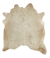 Champagne X-Large Brazilian Cowhide Rug 7'2"H x 6'1"W #49857 by Hudson Hides
