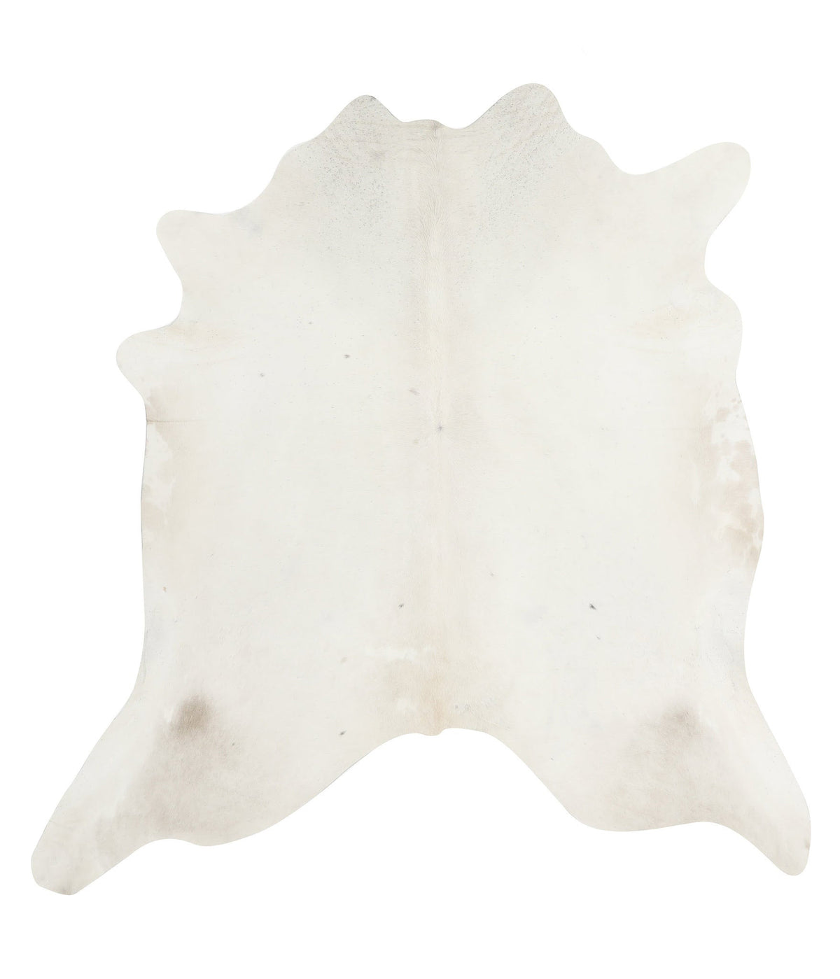 Solid White Cowhide Rug #50507