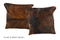 Medium Brindle Cowhide Pillow 16x16 #55448 by Hudson Hides
