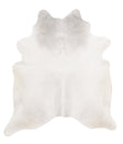 Light Grey XX-Large Brazilian Cowhide Rug 7'9"H x 6'11"W #65524 by Hudson Hides