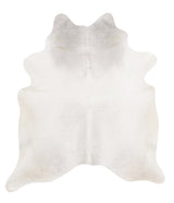 Light Grey XX-Large Brazilian Cowhide Rug 7'9"H x 6'11"W #65524 by Hudson Hides
