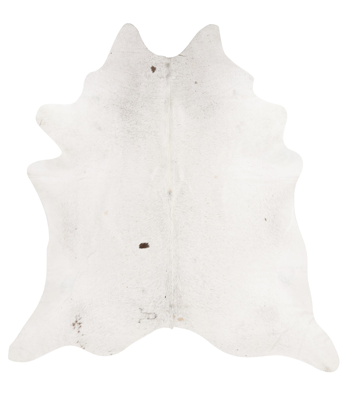 Salt and Pepper Black Cowhide Rug #65639